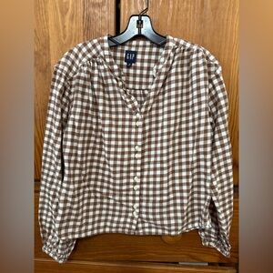 GAP flannel shirt Size XS